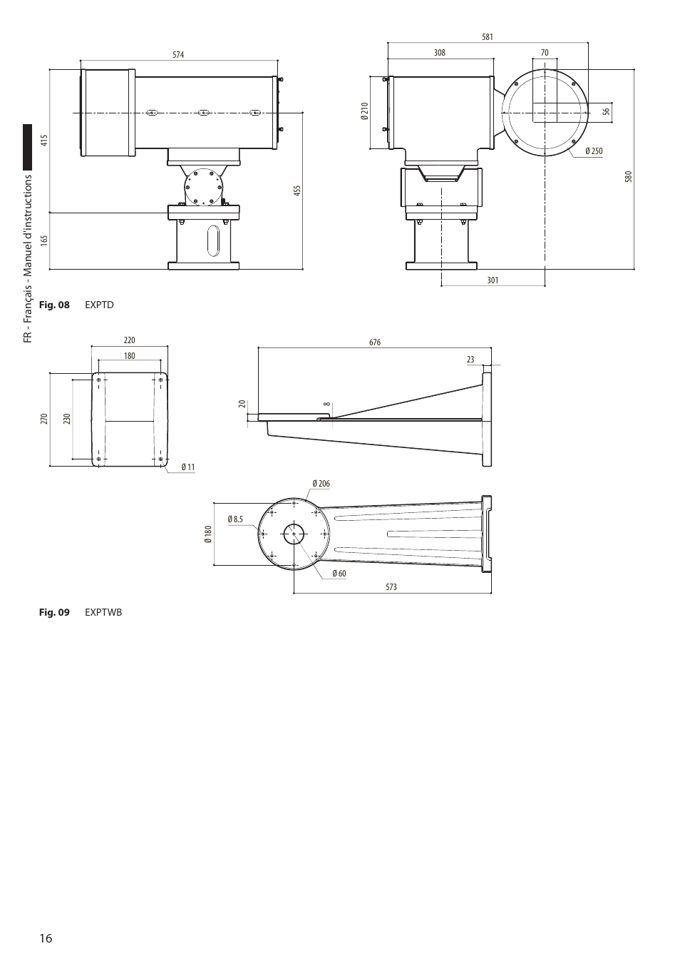 Videotec EXPT User Manual | Page 62 / 114