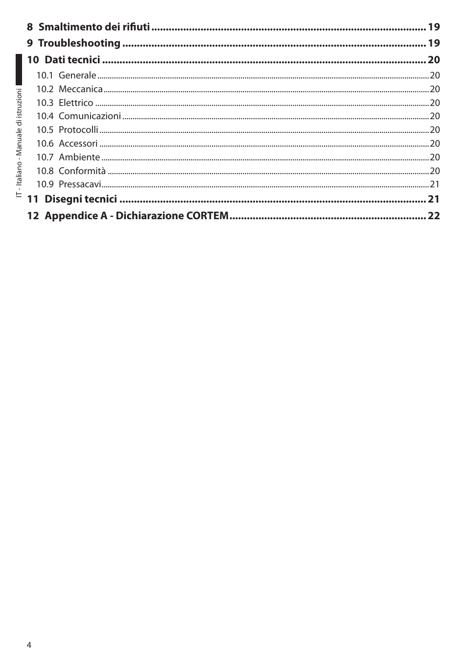 Videotec EXDTRX User Manual | Page 30 / 124
