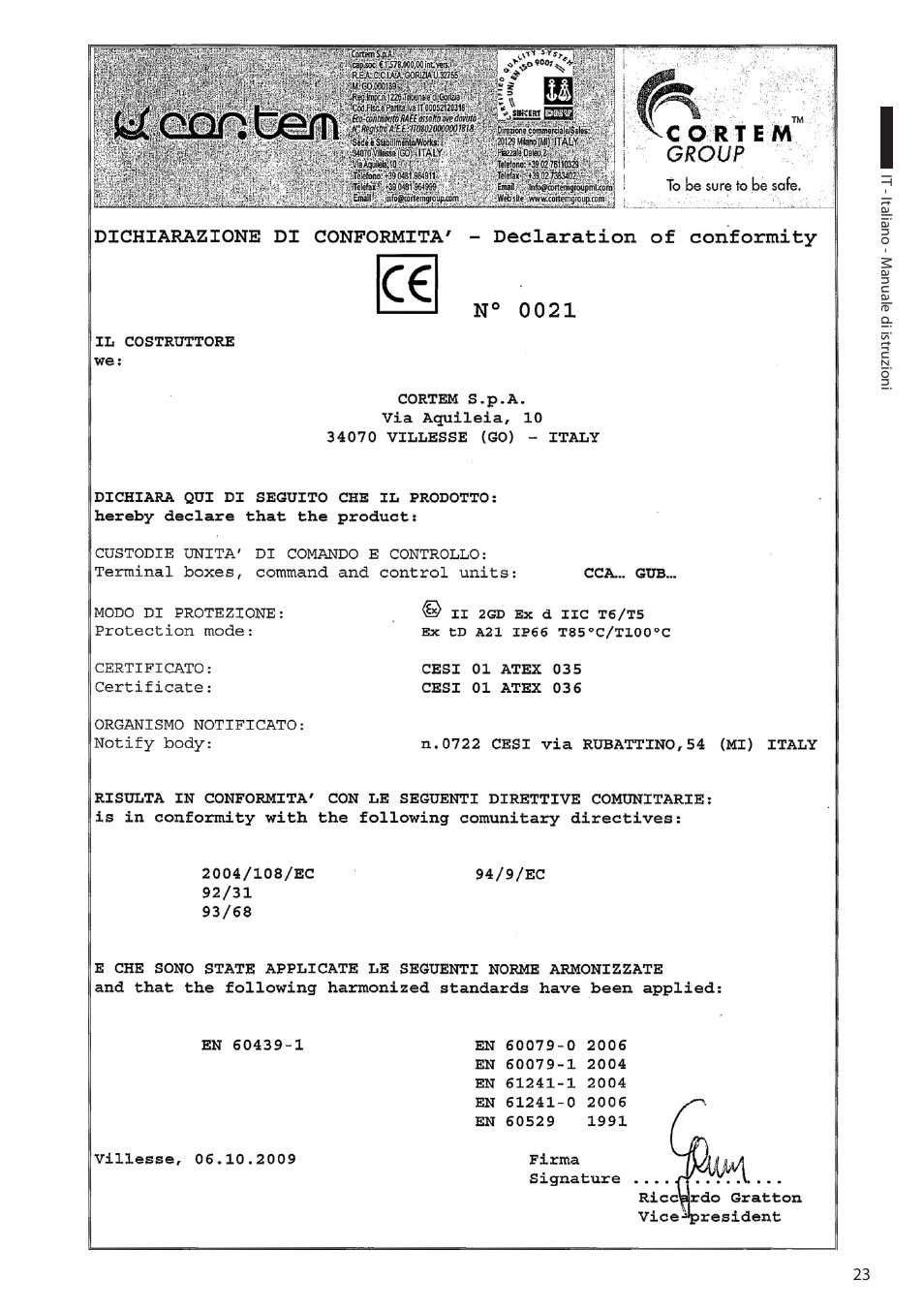 Videotec EXDTRX User Manual | Page 49 / 124