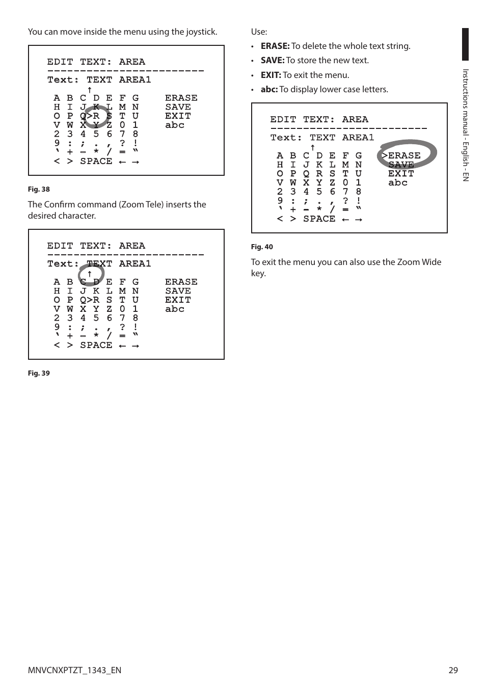 Videotec NXPTZT User Manual | Page 29 / 76