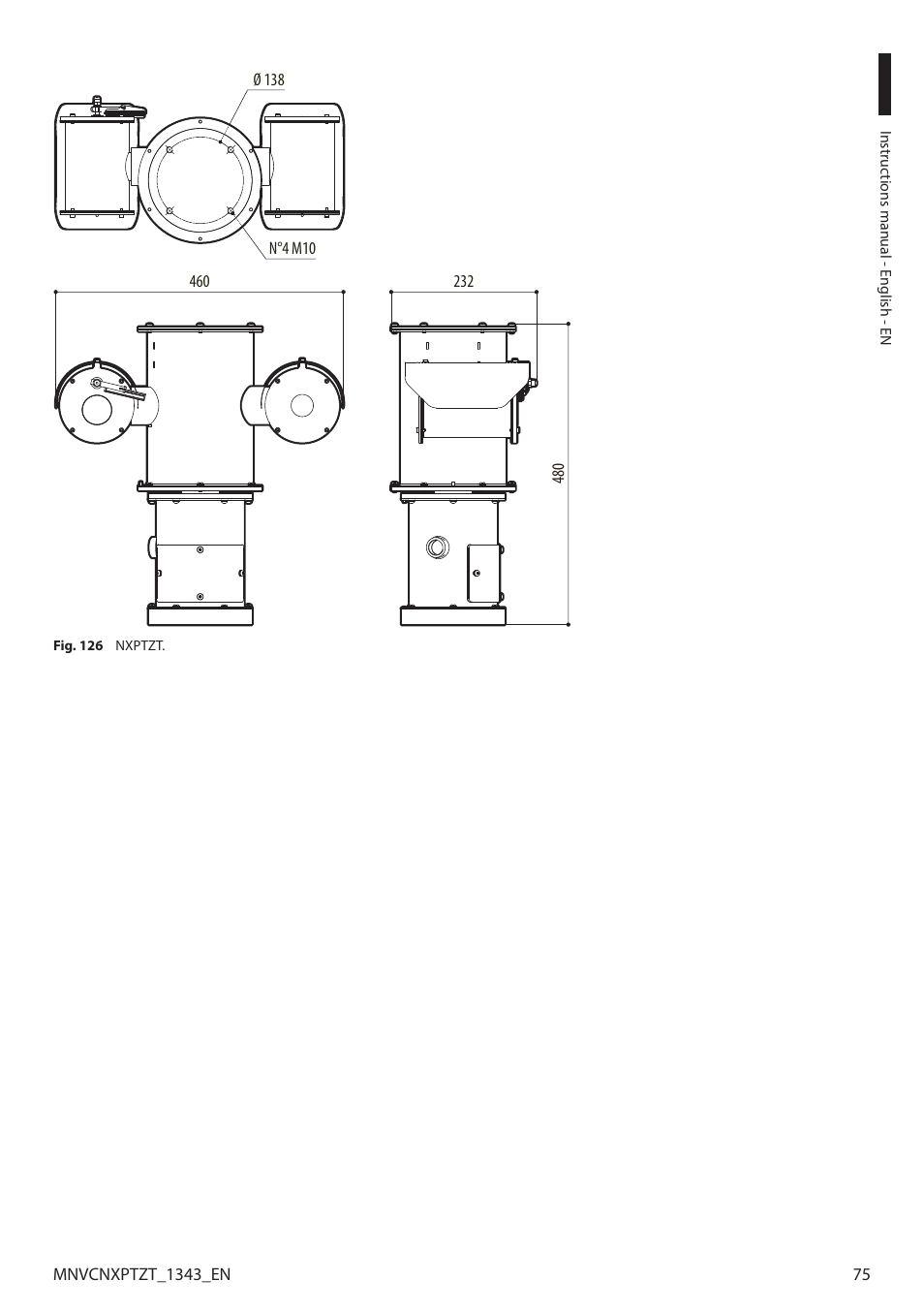 Videotec NXPTZT User Manual | Page 75 / 76