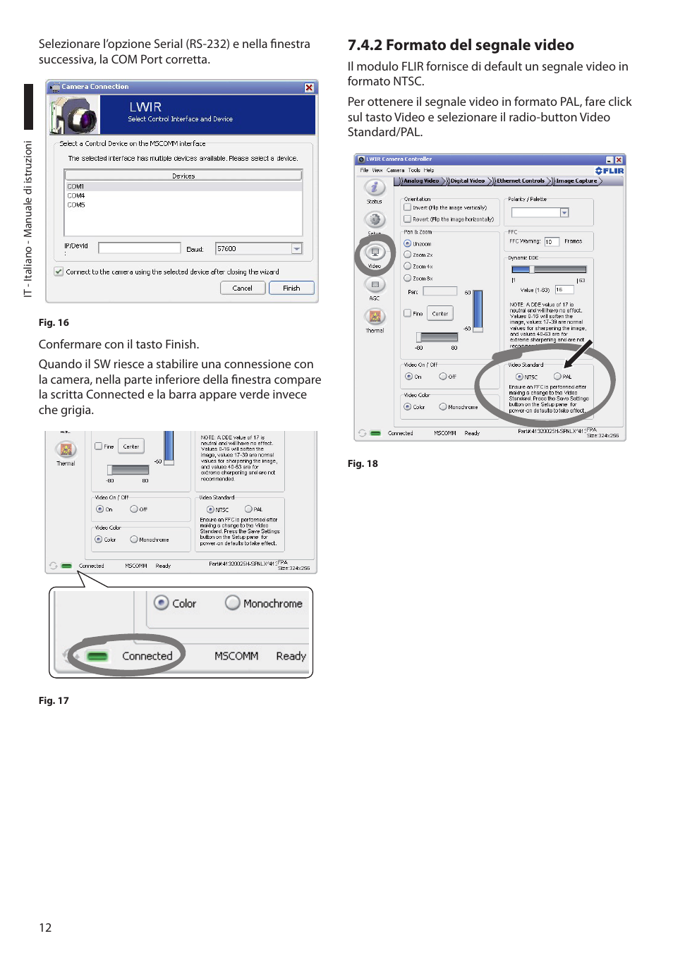 2 formato del segnale video | Videotec NTC User Manual | Page 30 / 68