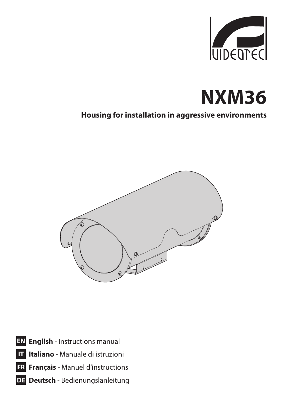 Videotec NXM36 User Manual | 44 pages