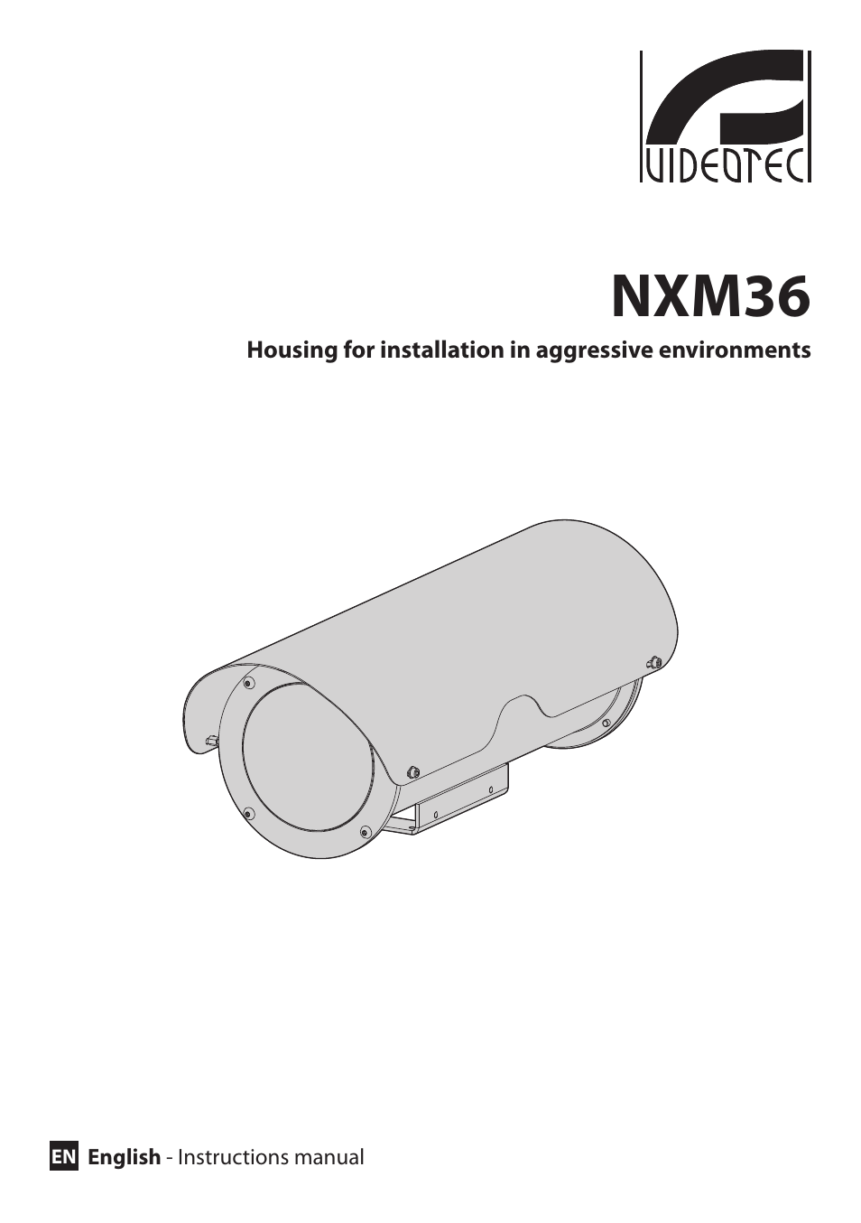 English, Nxm36 | Videotec NXM36 User Manual | Page 3 / 44