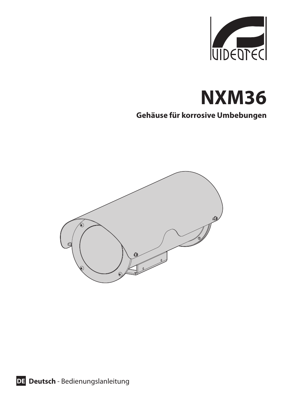 Deutsch, Nxm36 | Videotec NXM36 User Manual | Page 33 / 44