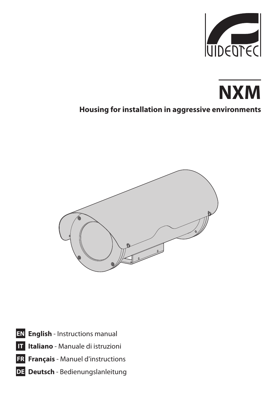 Videotec NXM User Manual | 36 pages