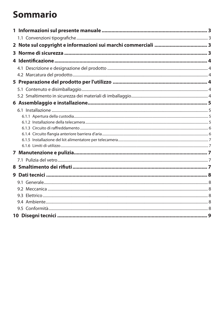 Videotec NTW User Manual | Page 14 / 44