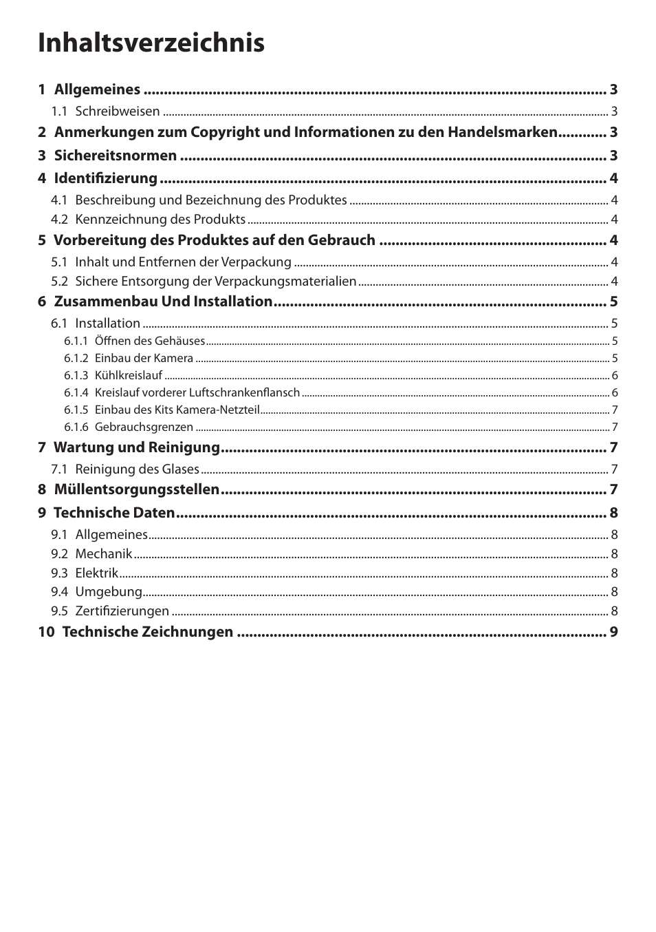 Videotec NTW User Manual | Page 34 / 44