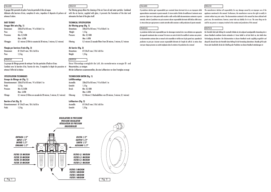 Videotec NXFIGRU User Manual | Page 2 / 2