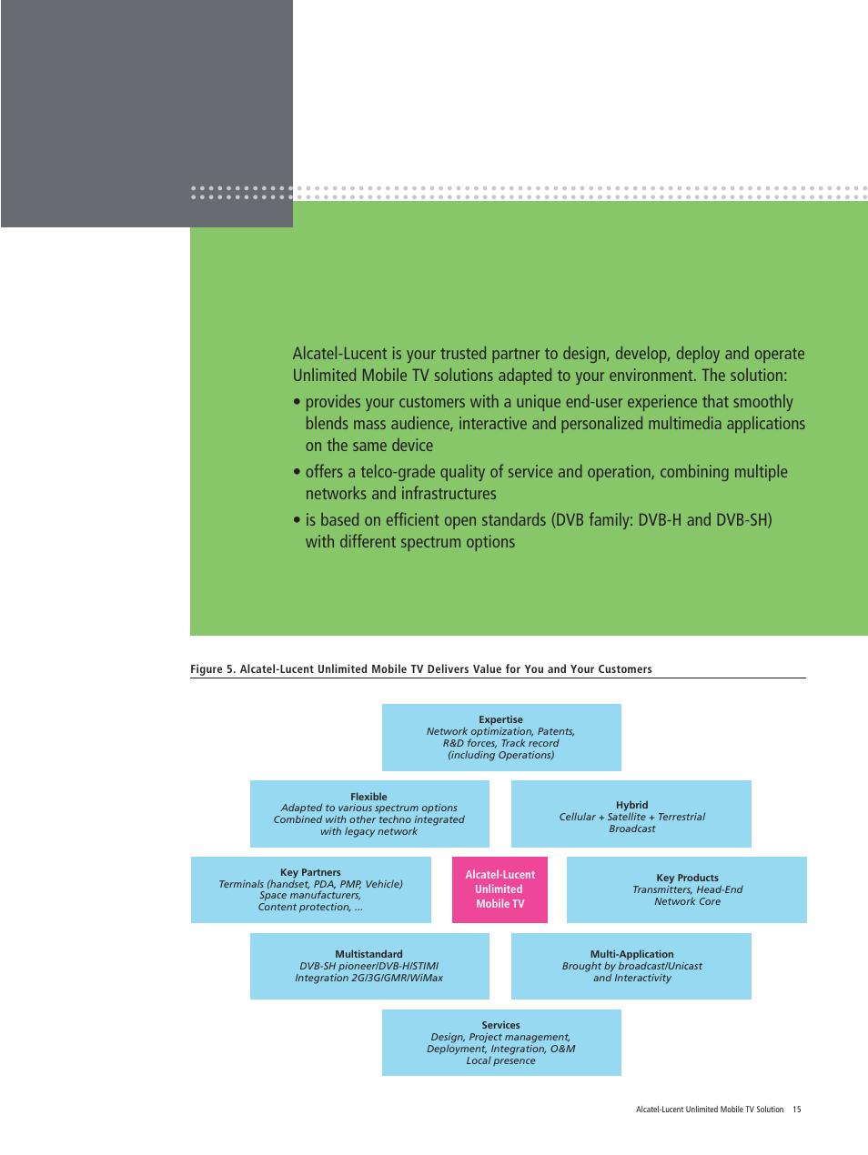 Alcatel-Lucent Mobile TV User Manual | Page 15 / 16
