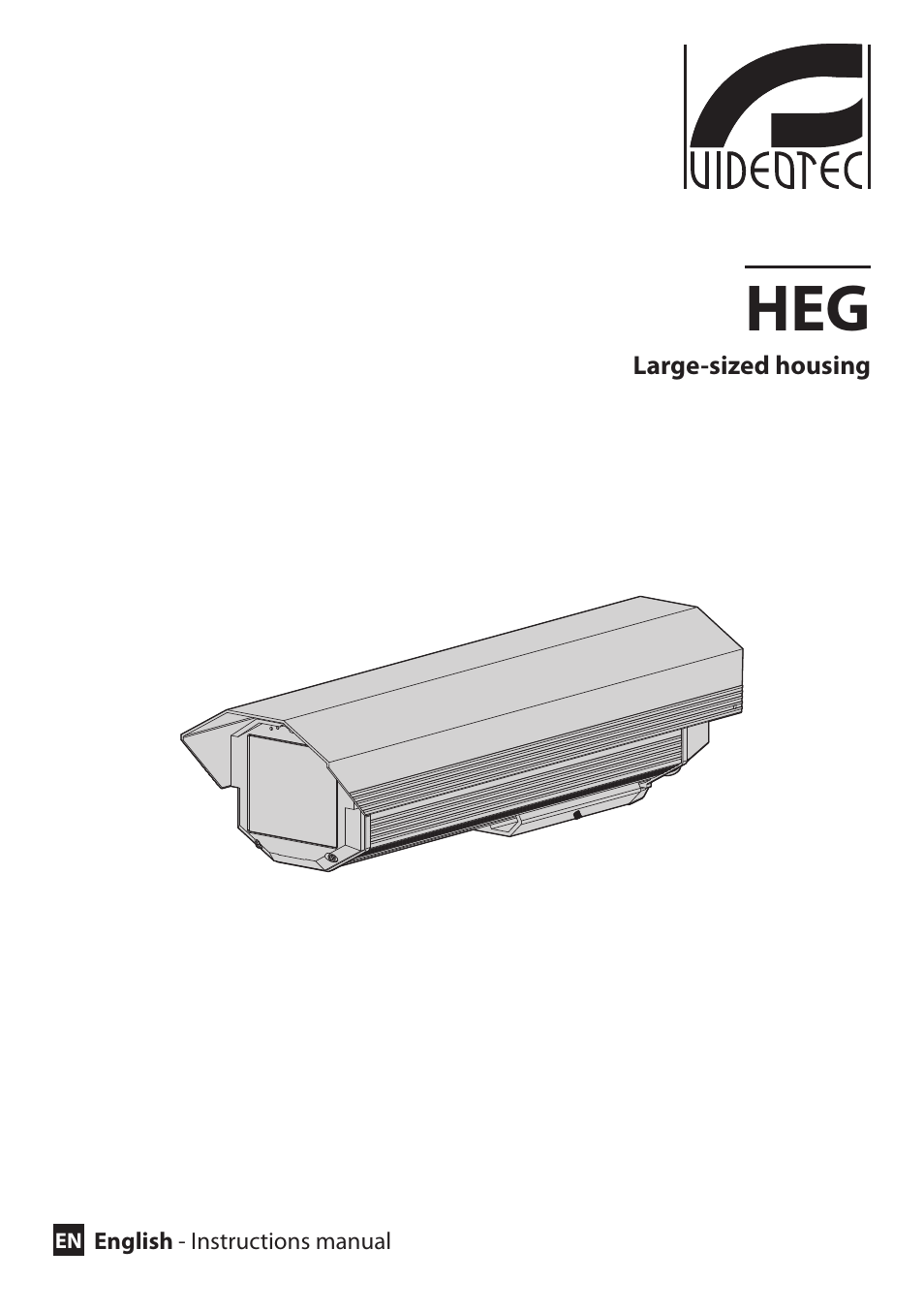 English | Videotec HEG User Manual | Page 3 / 44