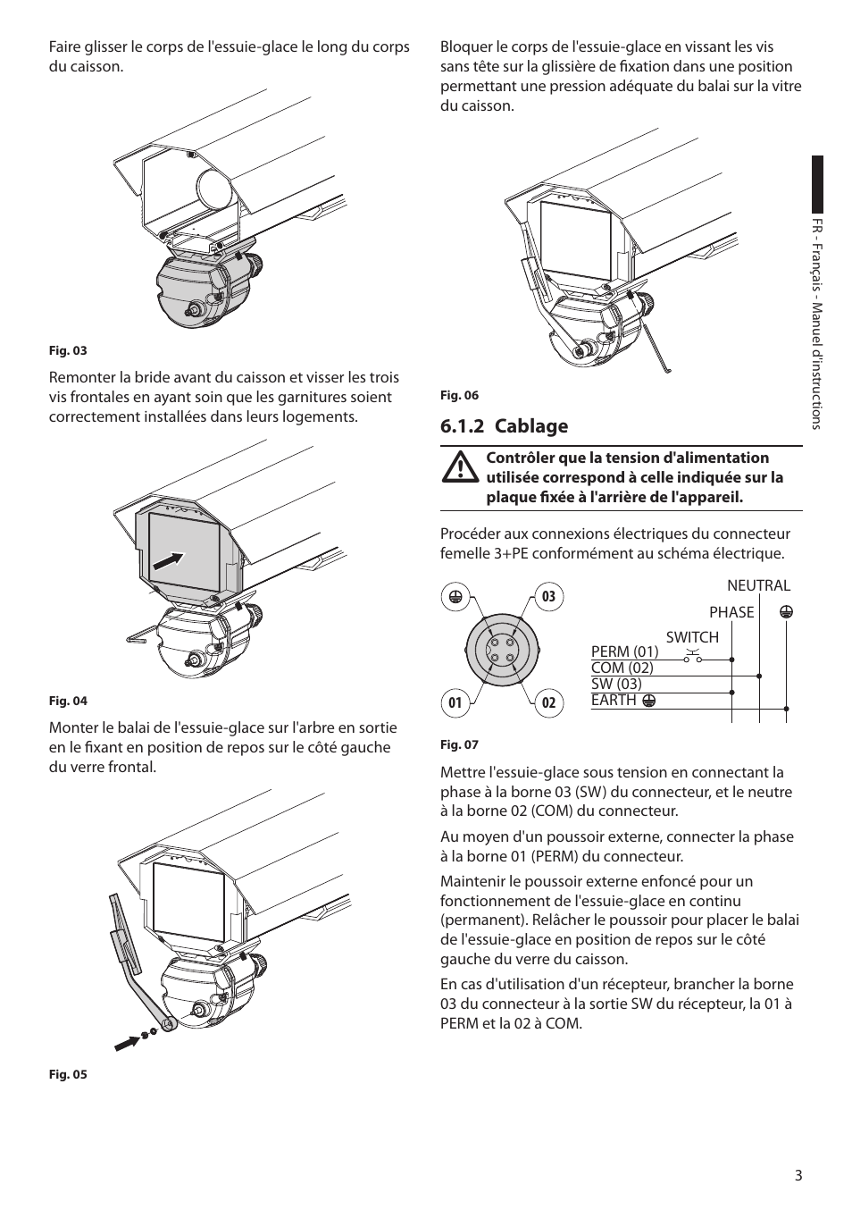 2 cablage | Videotec VIP6A User Manual | Page 13 / 20