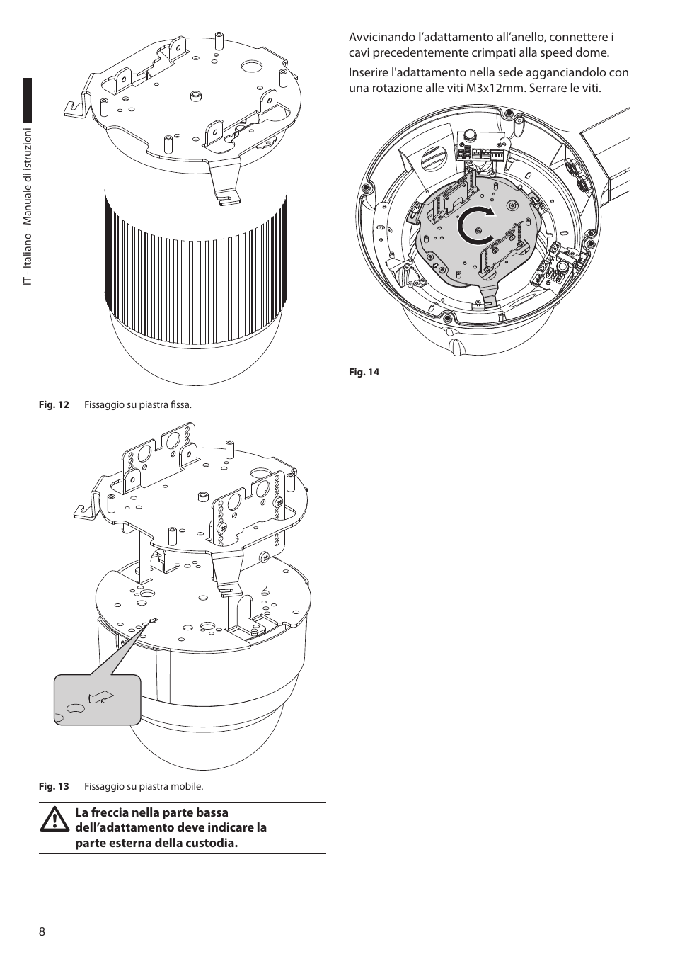 Videotec DBH18 - MEDUSA User Manual | Page 24 / 60