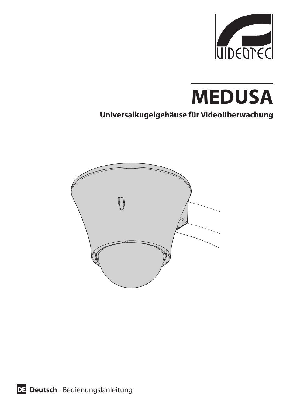 Deutsch, Medusa | Videotec DBH18 - MEDUSA User Manual | Page 45 / 60