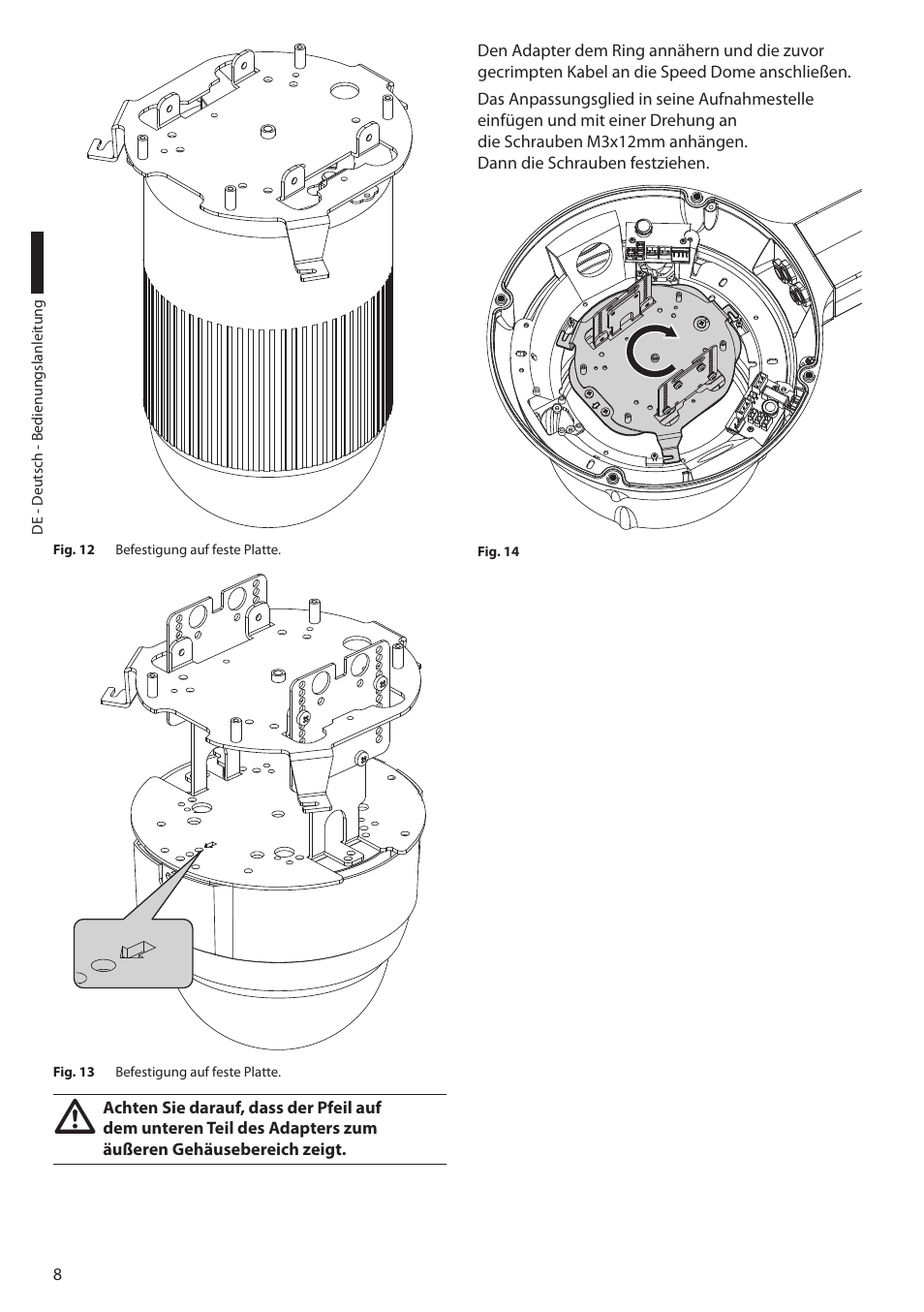 Videotec DBH18 - MEDUSA User Manual | Page 52 / 60