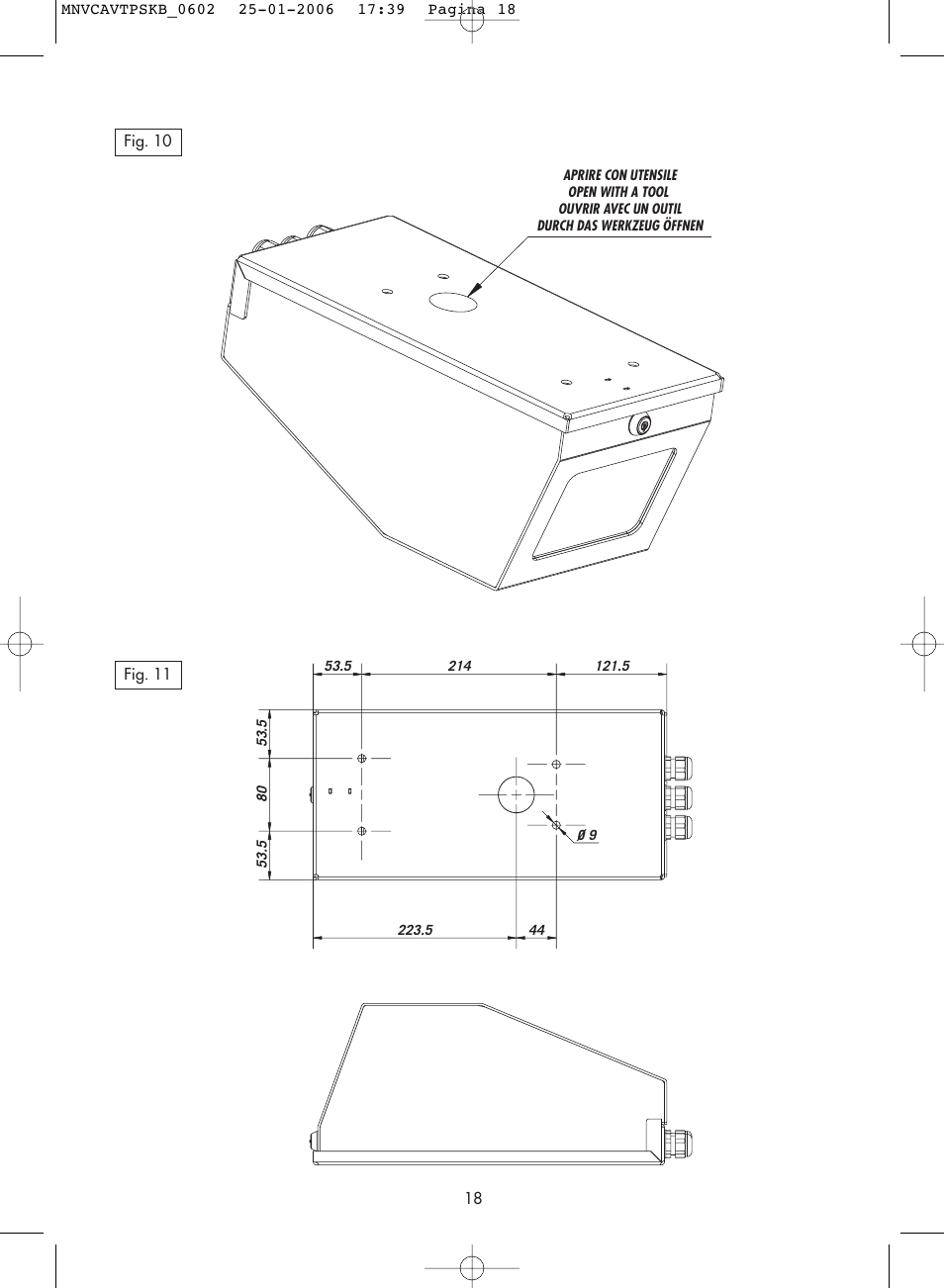 Videotec AVTPSK User Manual | Page 18 / 20