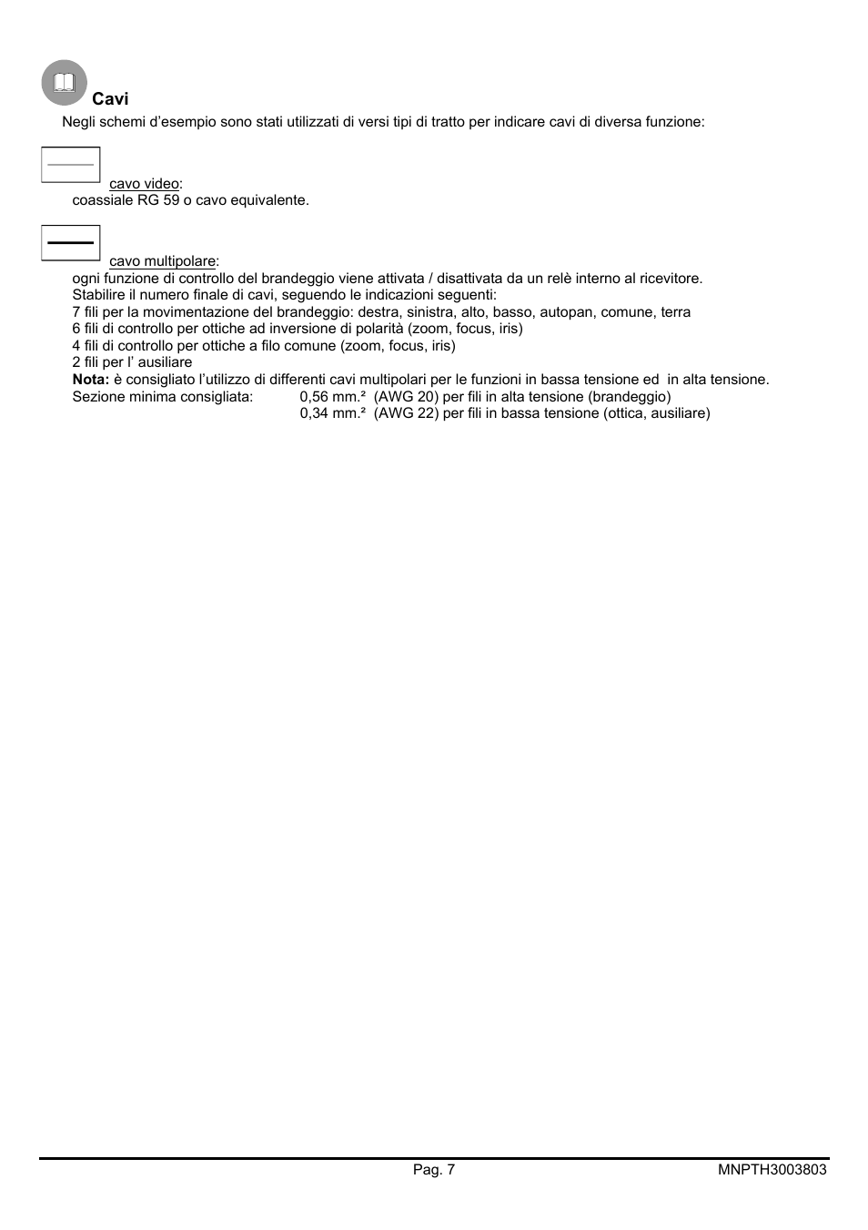 Videotec PTH300 User Manual | Page 11 / 60