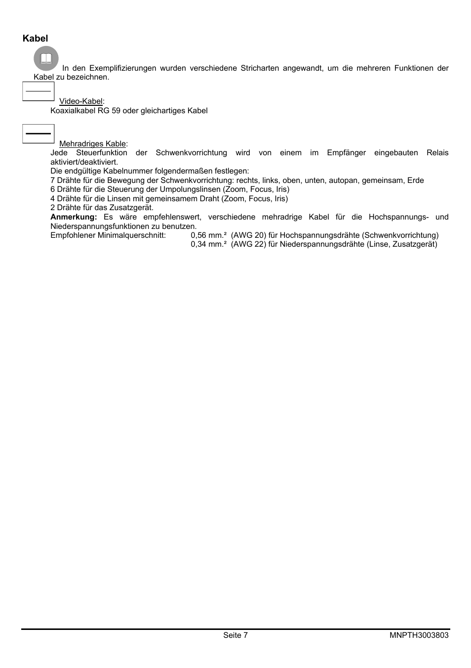 Videotec PTH300 User Manual | Page 53 / 60