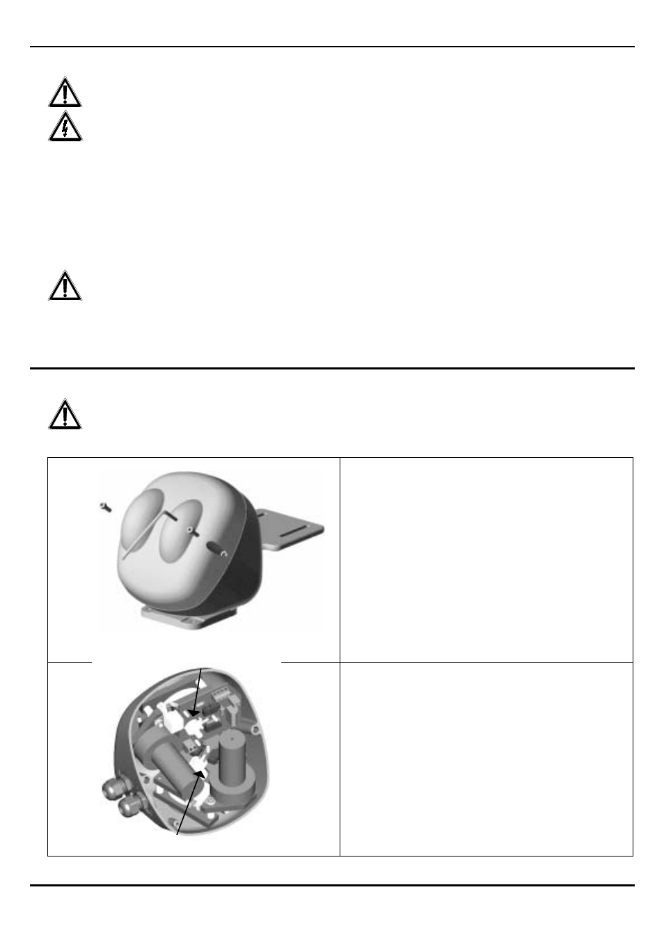 Videotec PTH355P User Manual | Page 44 / 50
