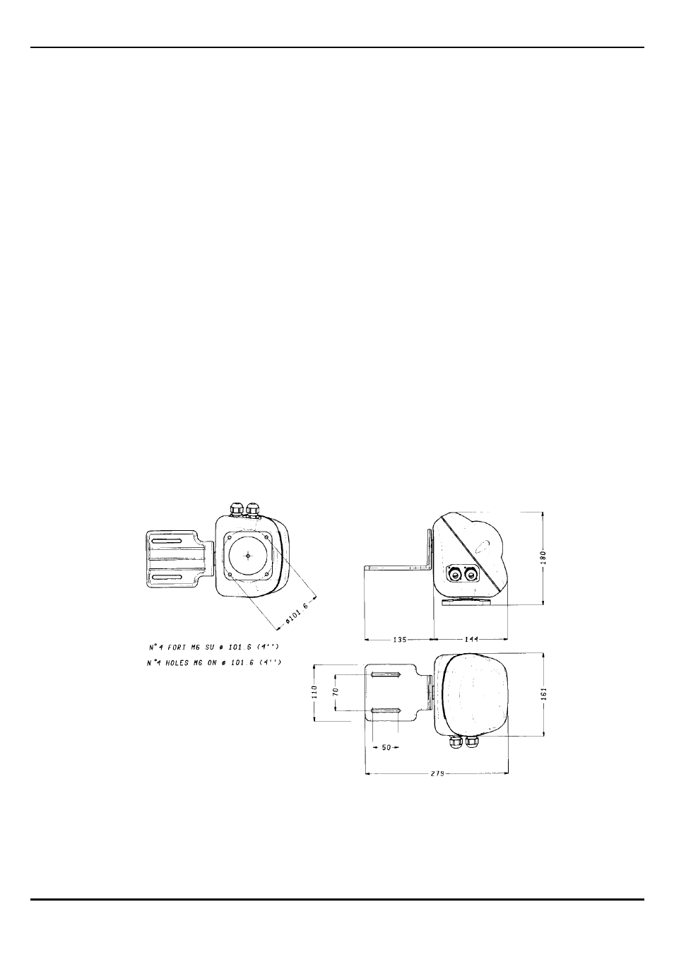 Technische eigenschaften | Videotec PTH355P User Manual | Page 49 / 50