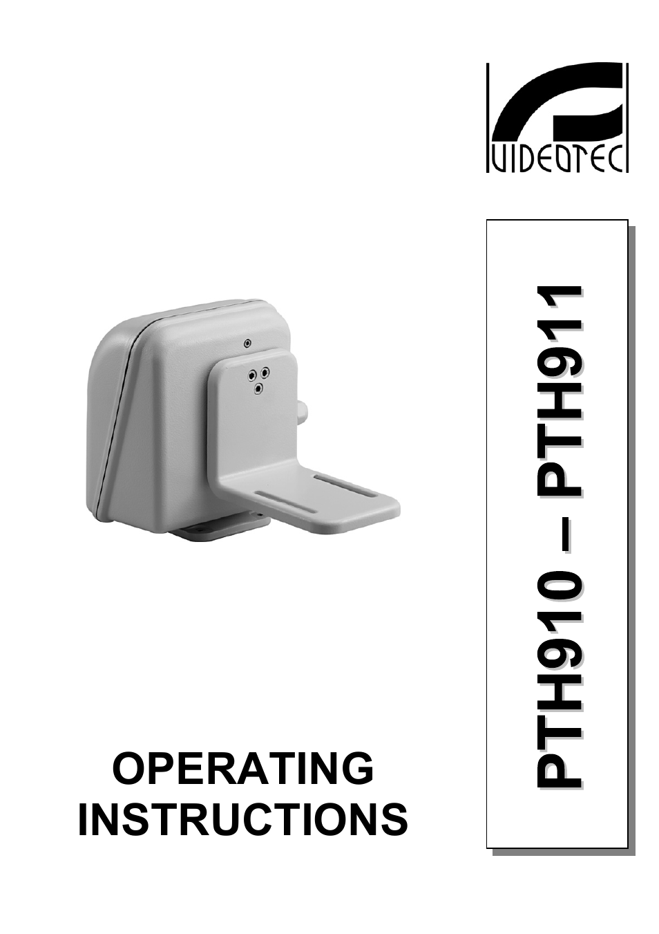 English | Videotec PTH900 User Manual | Page 17 / 60