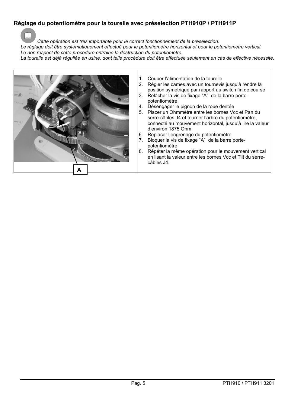 Videotec PTH900 User Manual | Page 37 / 60