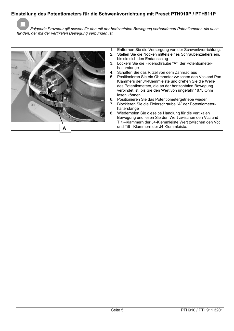 Videotec PTH900 User Manual | Page 51 / 60