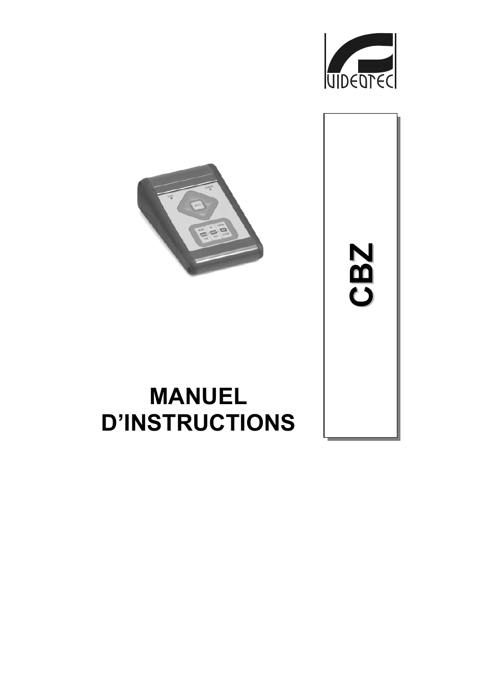 Français, Cb b z z | Videotec CBZ User Manual | Page 27 / 52