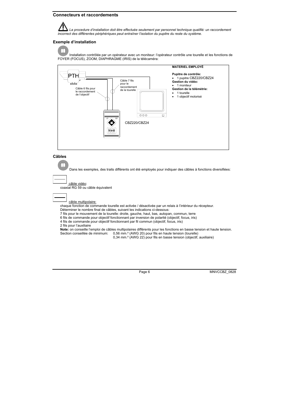 Videotec CBZ User Manual | Page 34 / 52