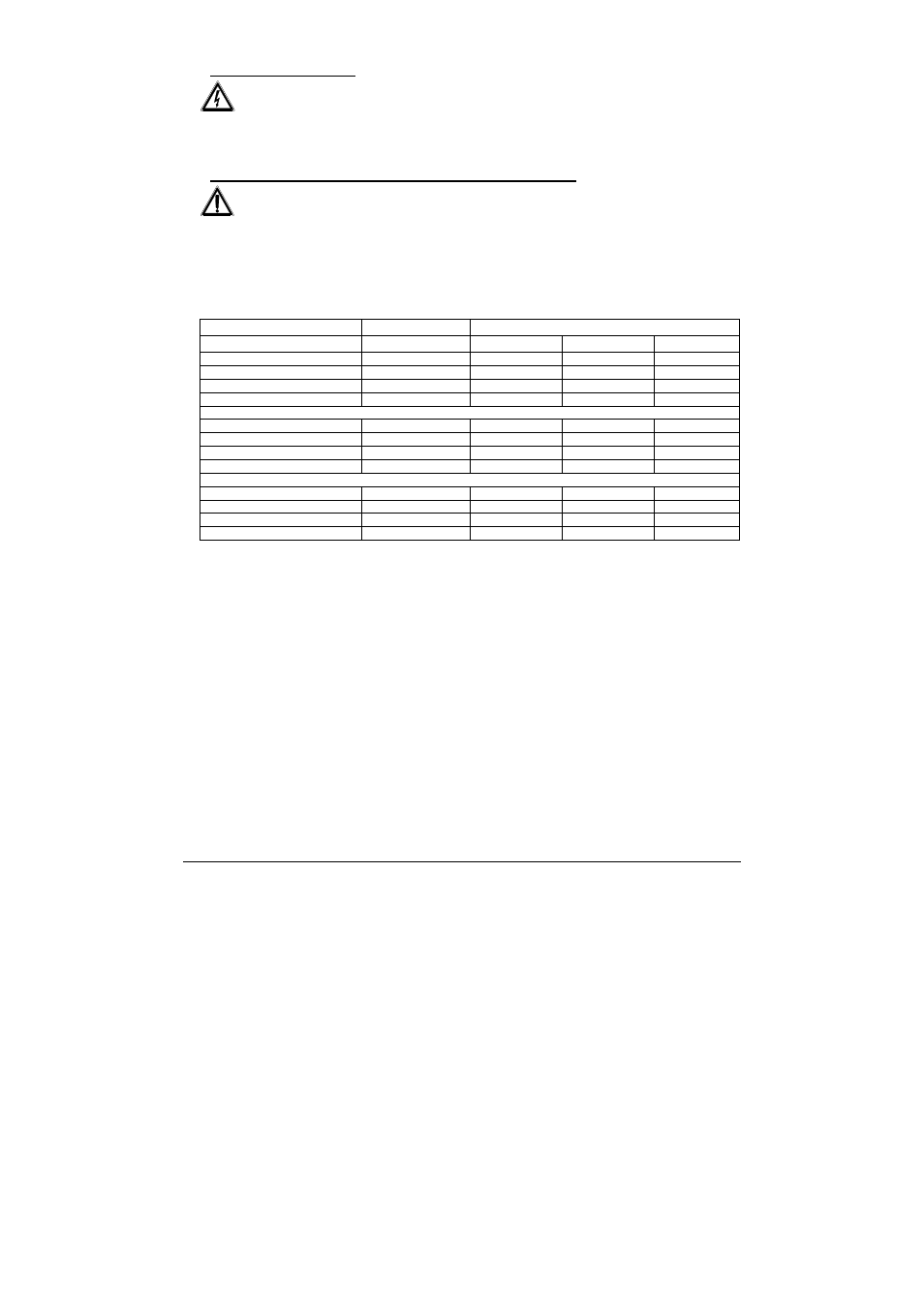 4 type of lenses used, 5 setting the protocol and the communication speed | Videotec DTRX3 User Manual | Page 39 / 108