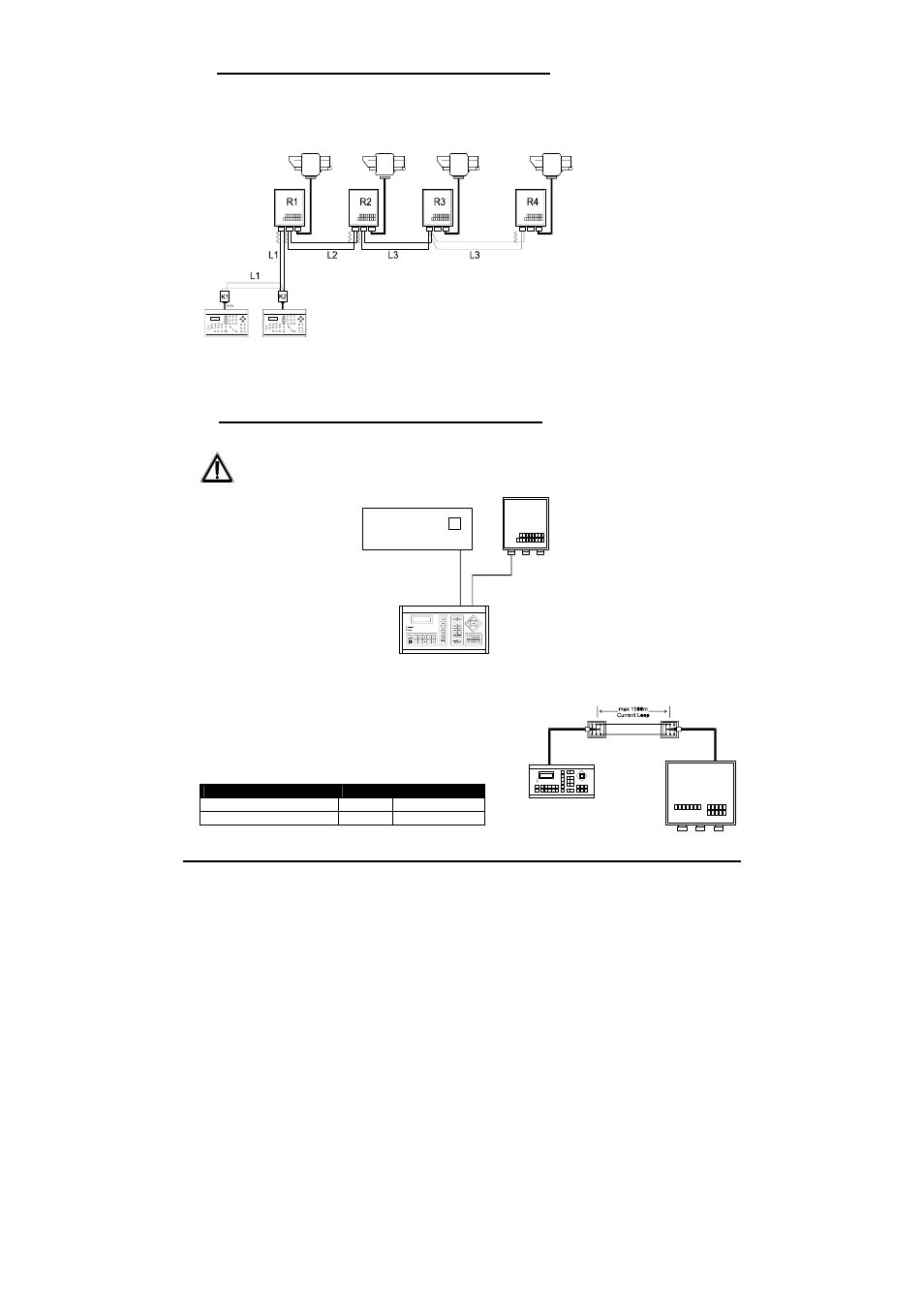 10 branchement à la ligne en boucle de courant | Videotec DTRX3 User Manual | Page 69 / 108