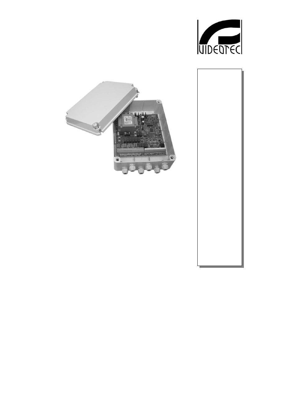 Deutsch | Videotec DTRX3 User Manual | Page 81 / 108