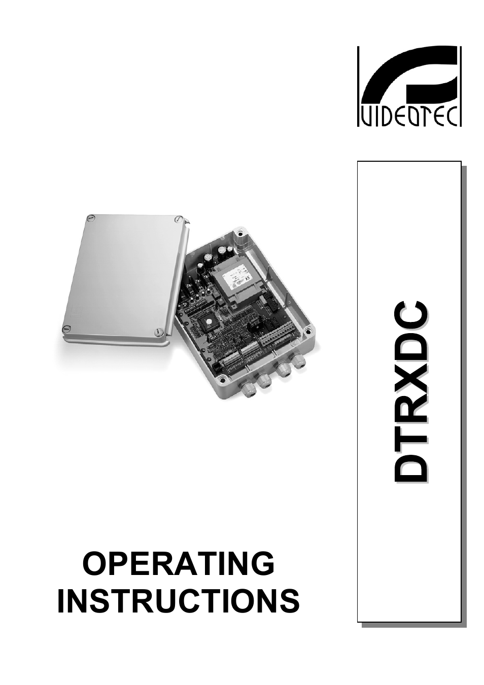 English | Videotec DTRXDC User Manual | Page 19 / 68