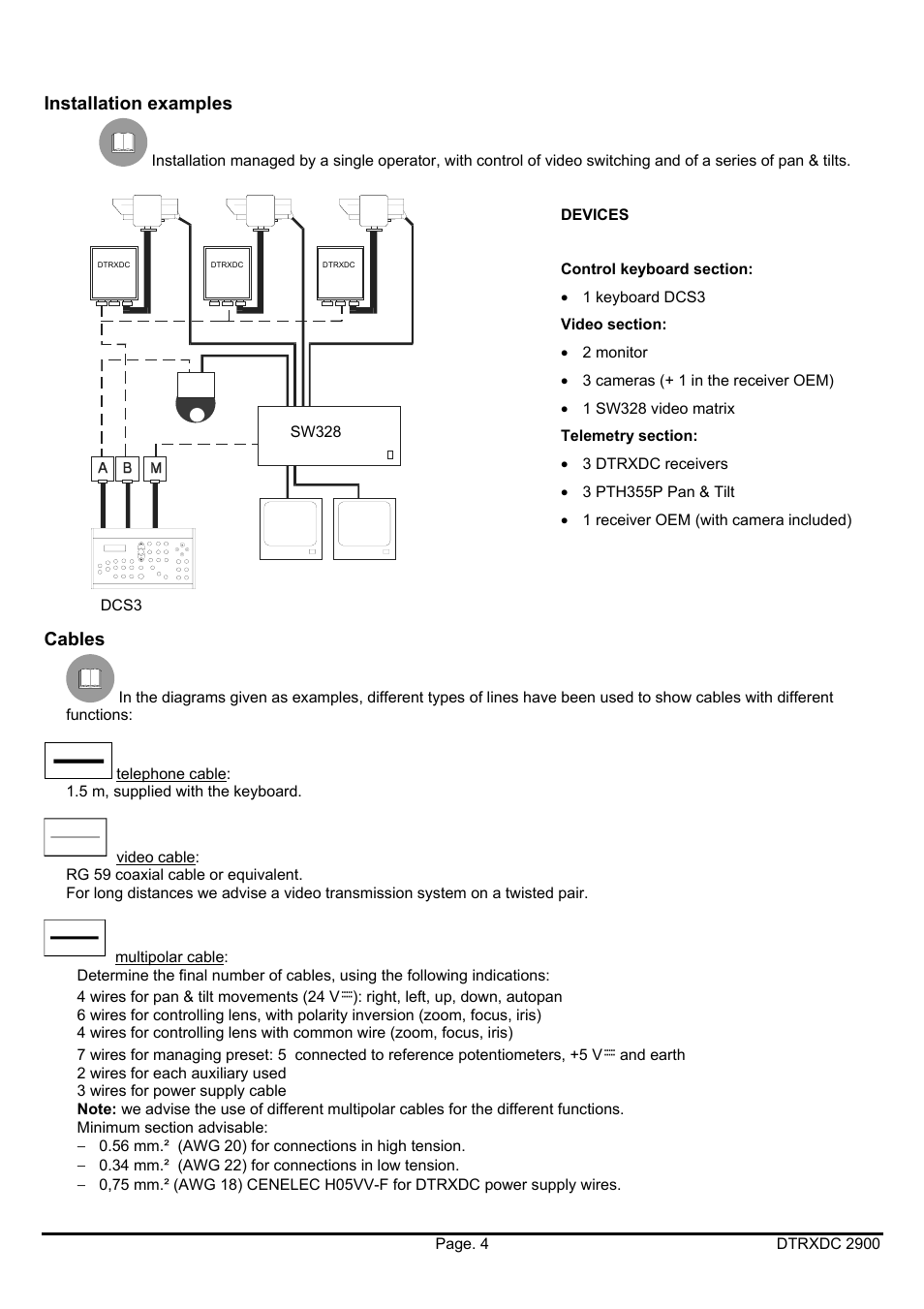 Videotec DTRXDC User Manual | Page 24 / 68
