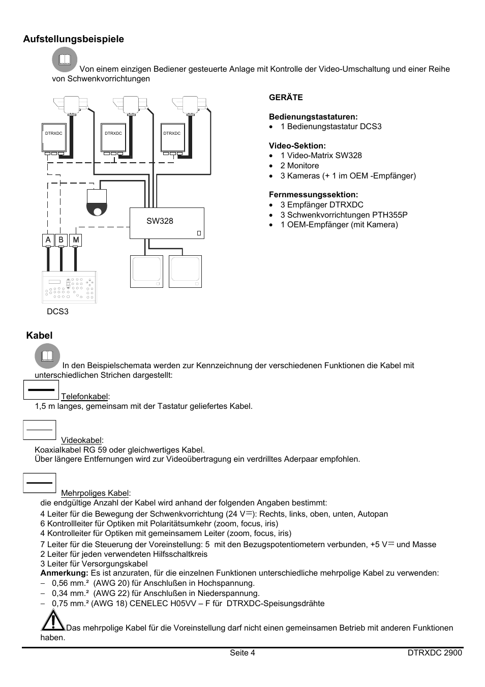 Videotec DTRXDC User Manual | Page 56 / 68