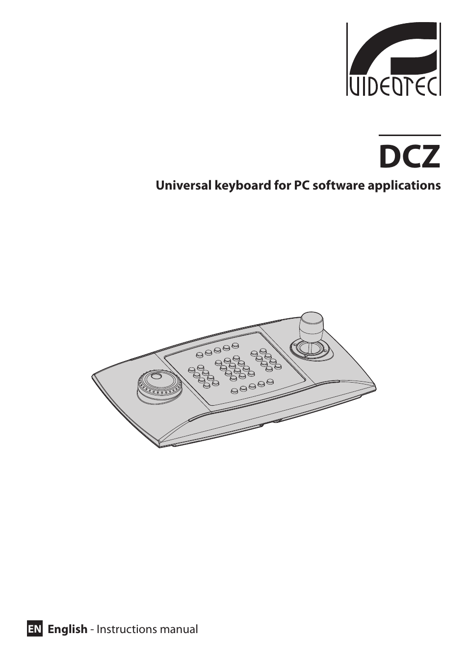 English | Videotec DCZ User Manual | Page 3 / 92