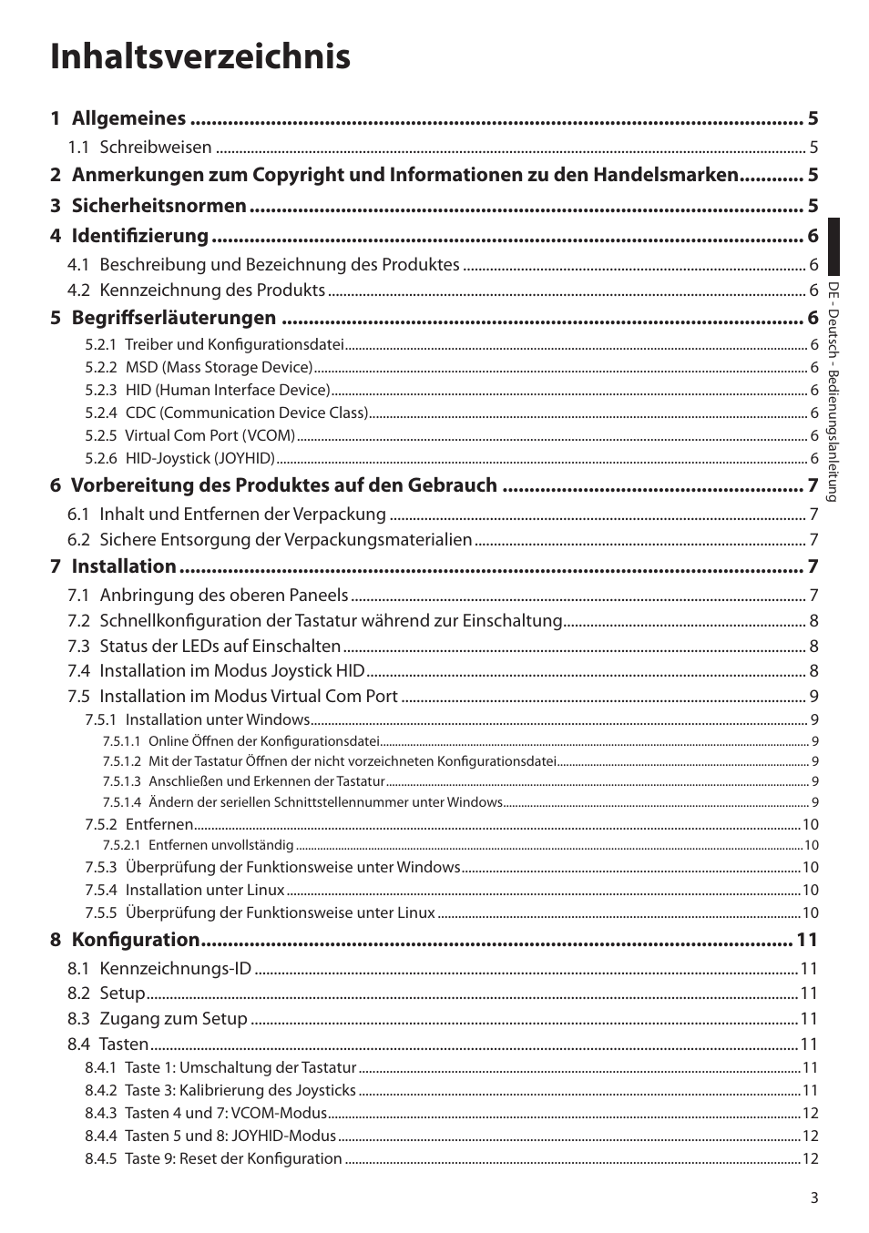 Videotec DCZ User Manual | Page 71 / 92