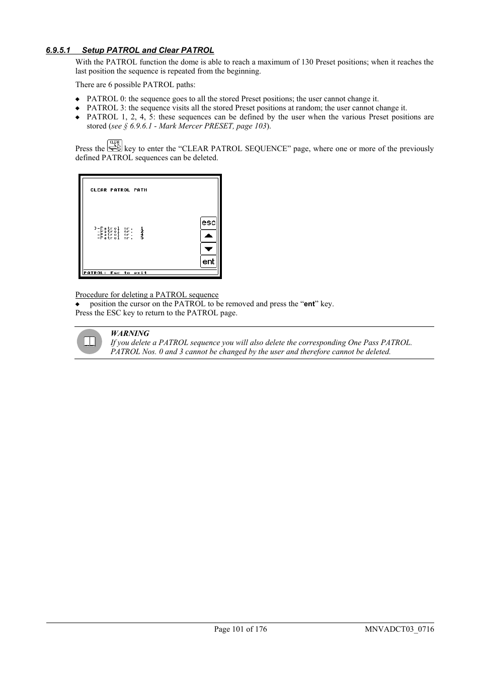 Videotec DCT User Manual | Page 103 / 182