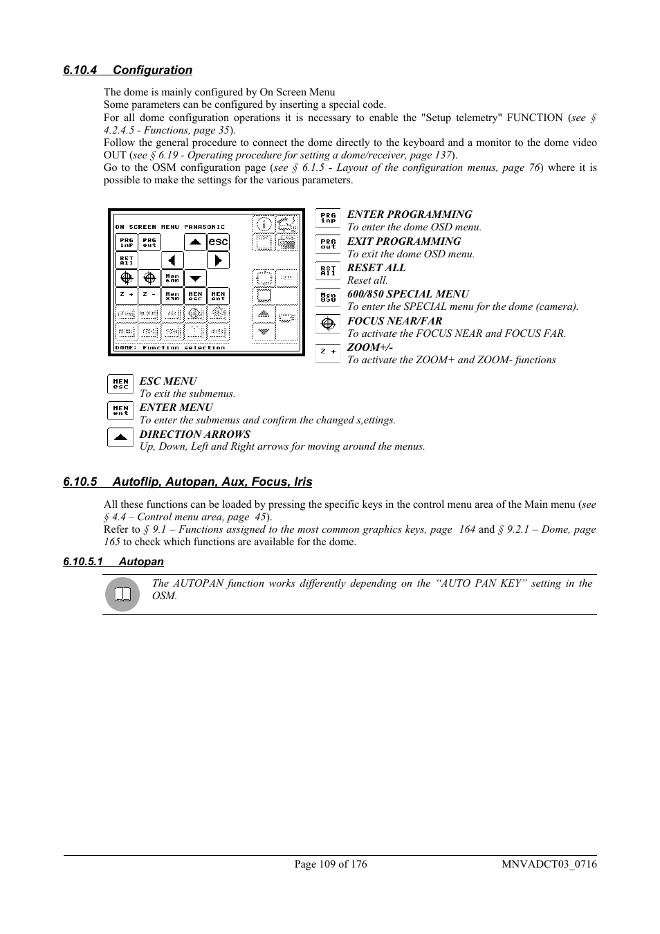 Videotec DCT User Manual | Page 111 / 182