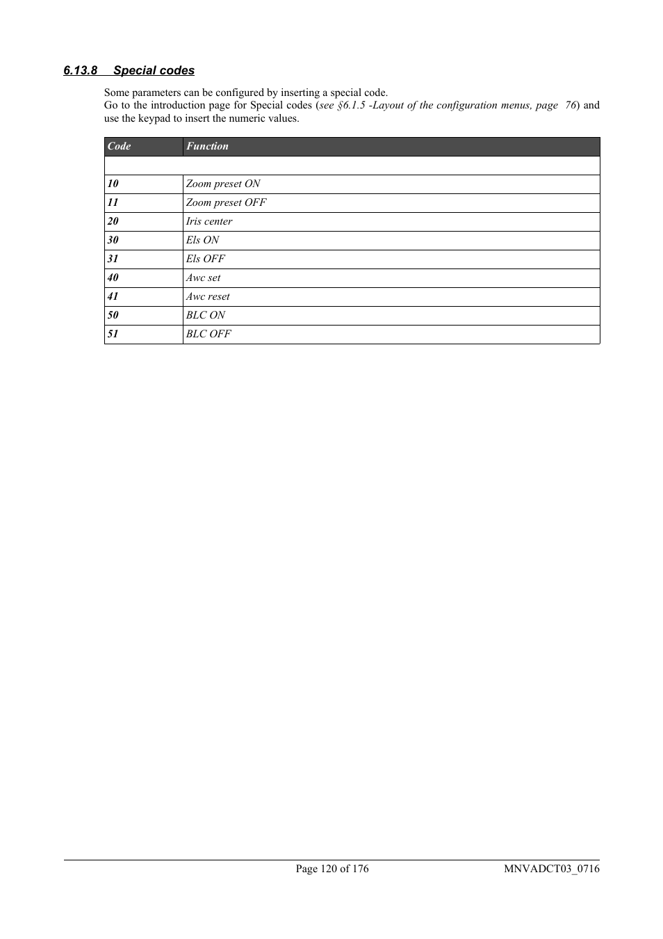 Videotec DCT User Manual | Page 122 / 182