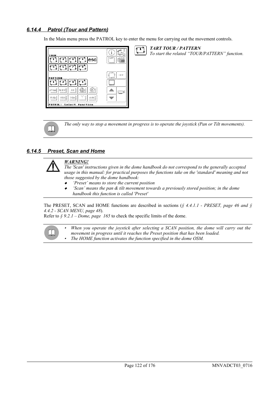 Videotec DCT User Manual | Page 124 / 182