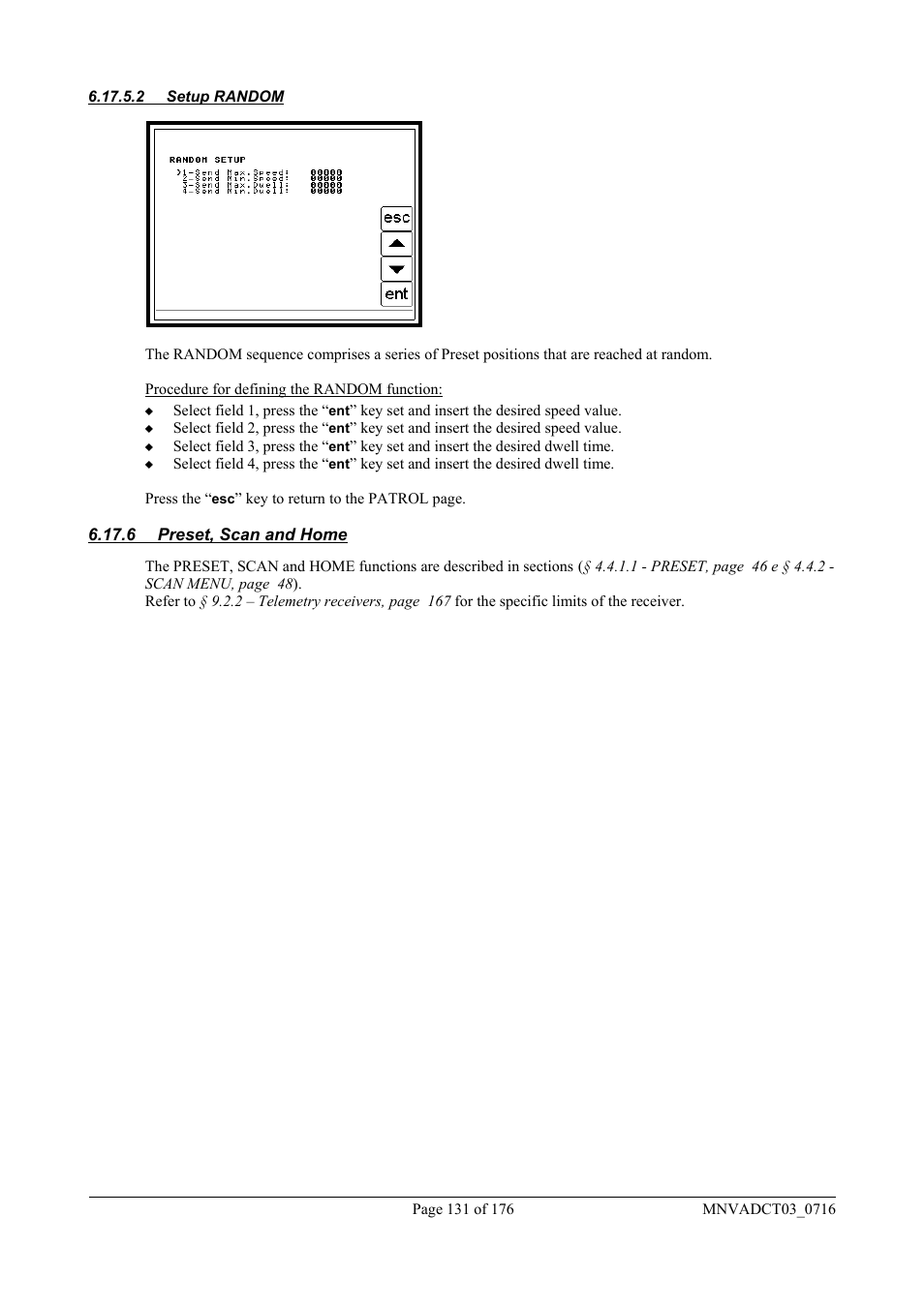 Videotec DCT User Manual | Page 133 / 182