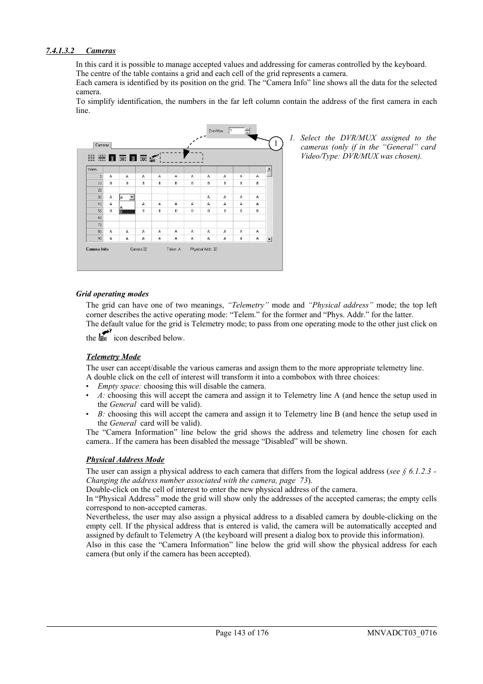 Videotec DCT User Manual | Page 145 / 182