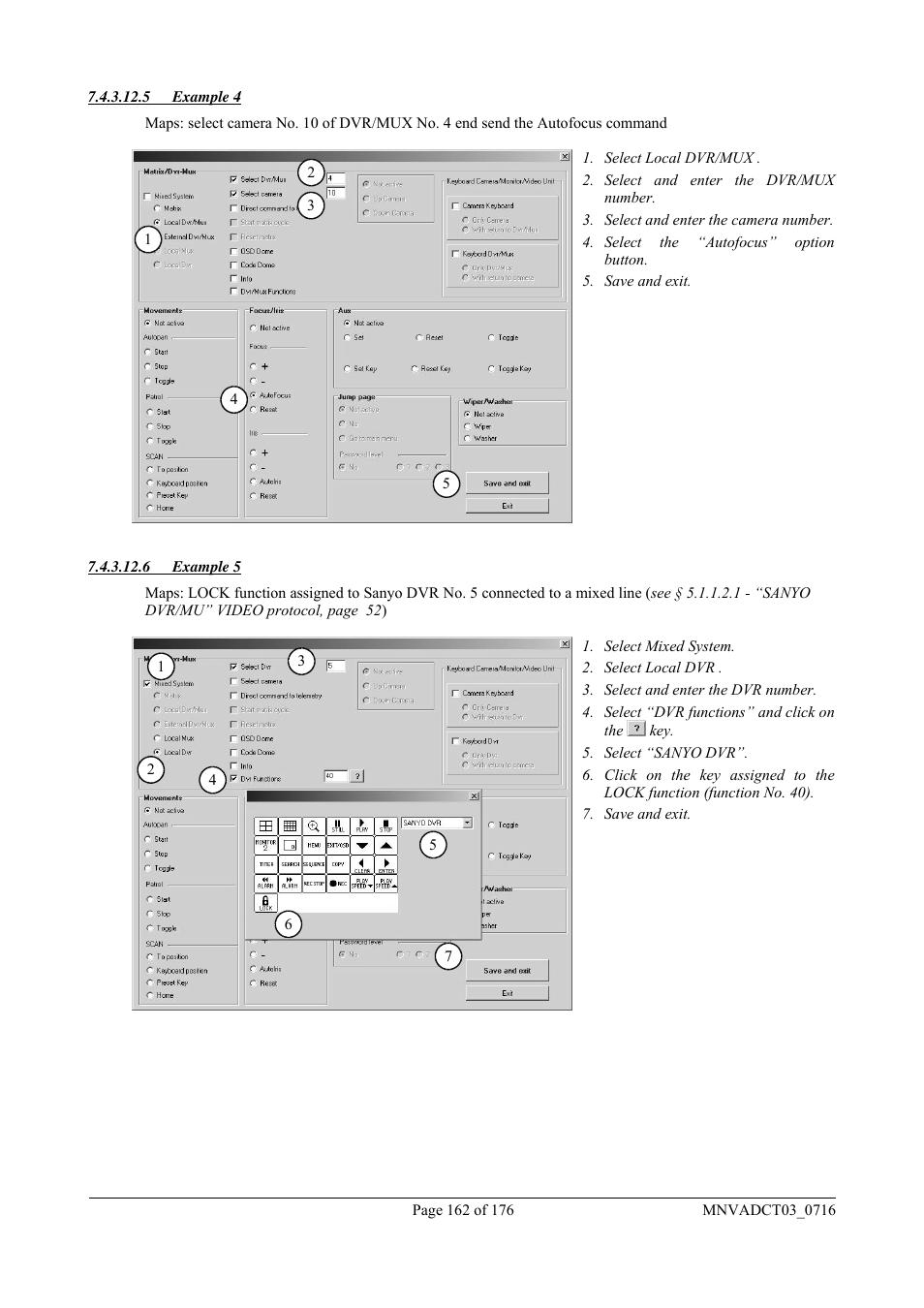 Videotec DCT User Manual | Page 164 / 182
