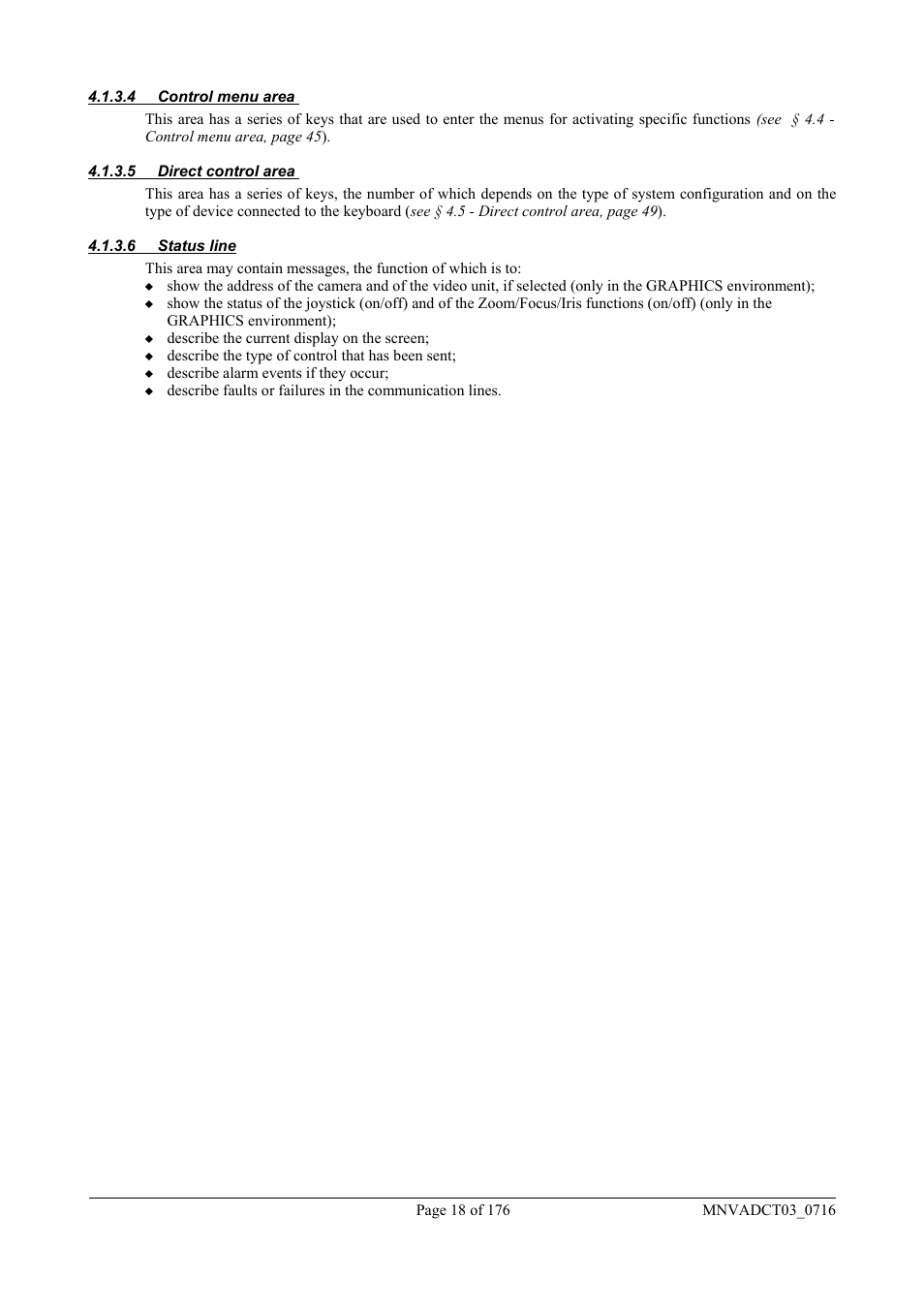 Videotec DCT User Manual | Page 20 / 182