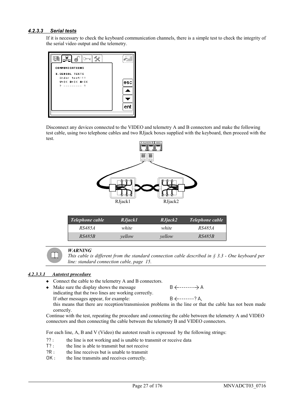 Videotec DCT User Manual | Page 29 / 182