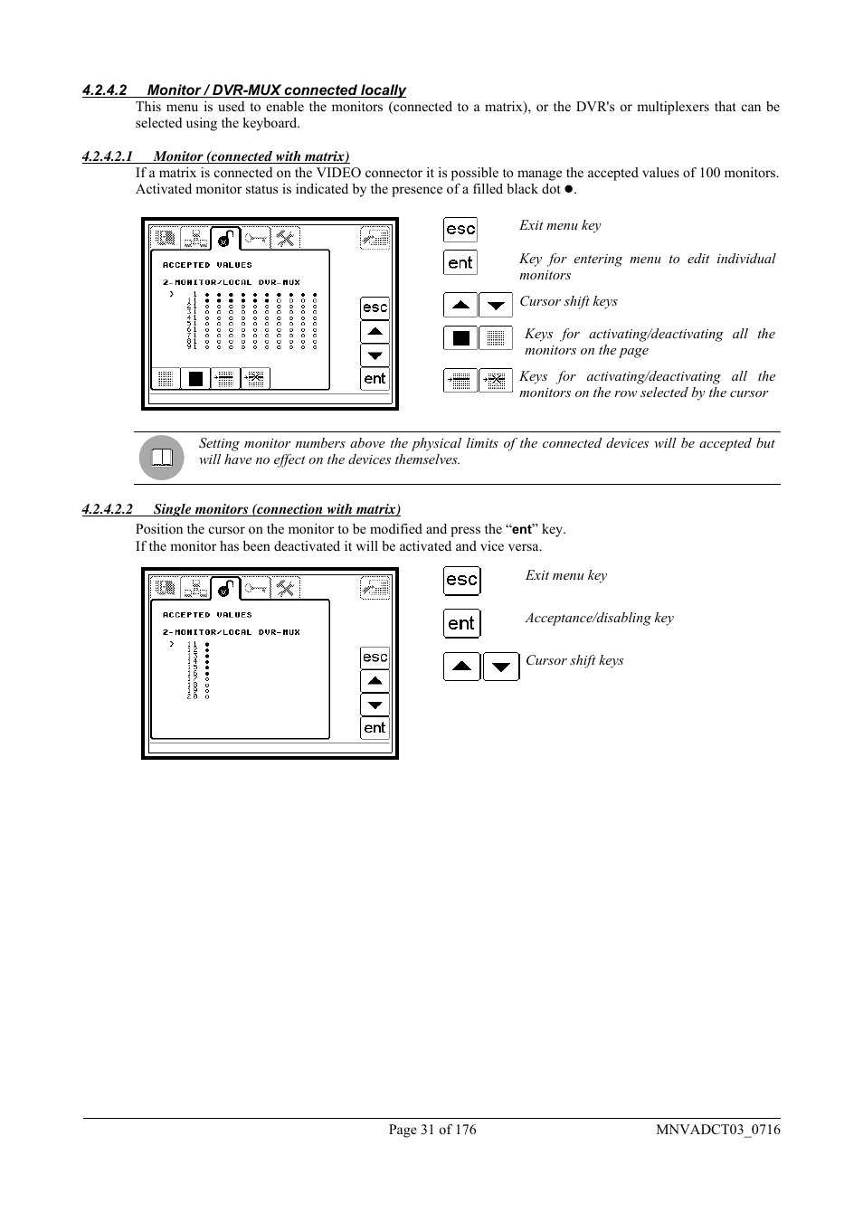 Videotec DCT User Manual | Page 33 / 182