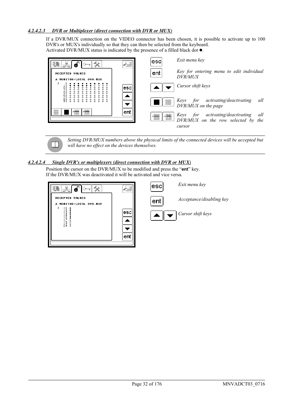 Videotec DCT User Manual | Page 34 / 182