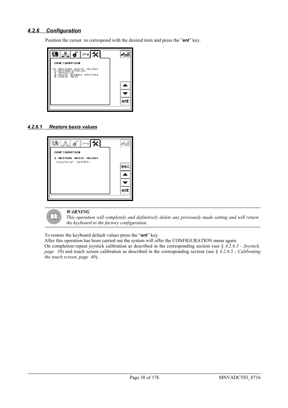 Videotec DCT User Manual | Page 40 / 182