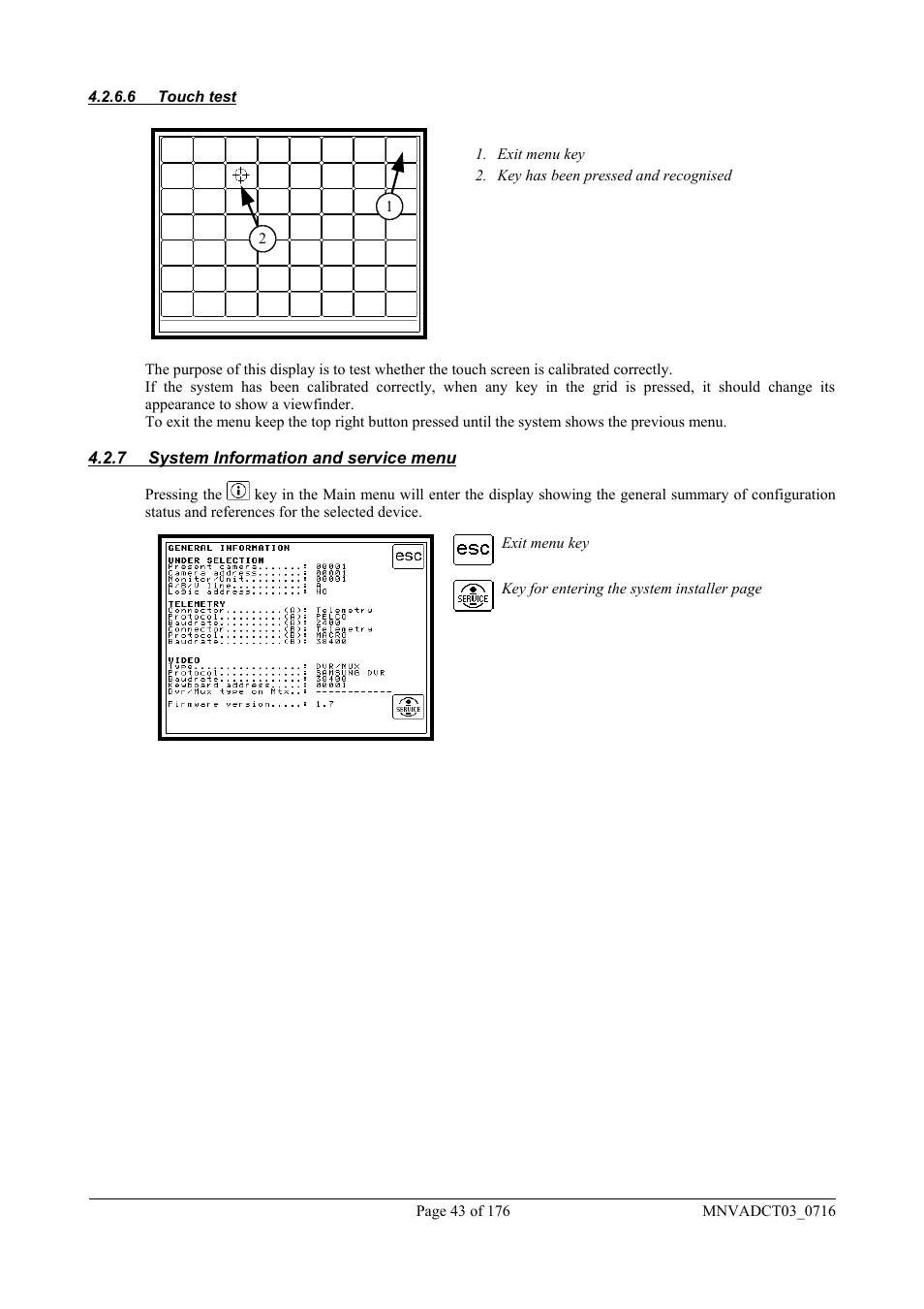 Videotec DCT User Manual | Page 45 / 182